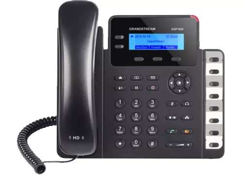 TELEFONO IP *2 CUENTAS SIP *GIGABIT, MODELO: GXP1628, SKU: NU0018, MARCA: GRANDSTREAM