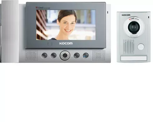 VIDEO PORTERO A COLOR * LCD DE 7 PULGADA, MODELO: KCV-801R+KC-MC30, SKU: AK0031, MARCA: KOCOM