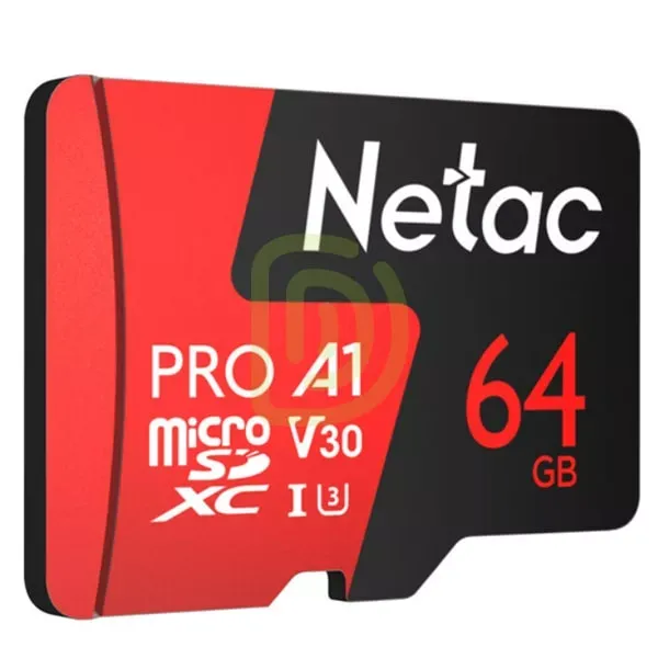 MICRO SD 64GB EXTREME PRO, MODELO: NT02P500PRO-064G-R, SKU: GN0009, MARCA: NETAC