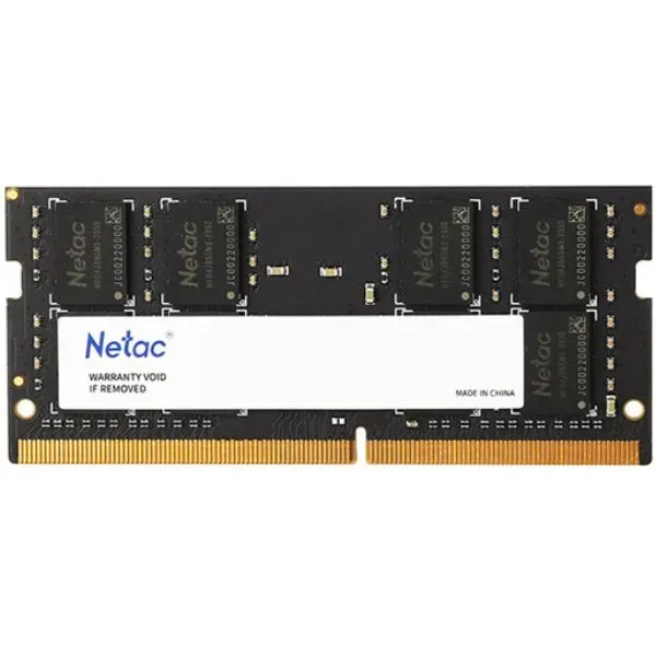MEMORIA RAM DDR4 SODIMM 8Gb 3200MHz, MODELO: NTBSD4N32SP-08, SKU: GN0027, MARCA: NETAC
