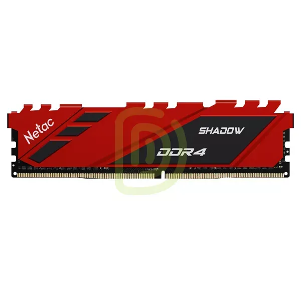 MEMORIA RAM DDR4 3200MHz 8GB ROJO, MODELO: NTSDD4P32SP-08R, SKU: GN0013, MARCA: NETAC